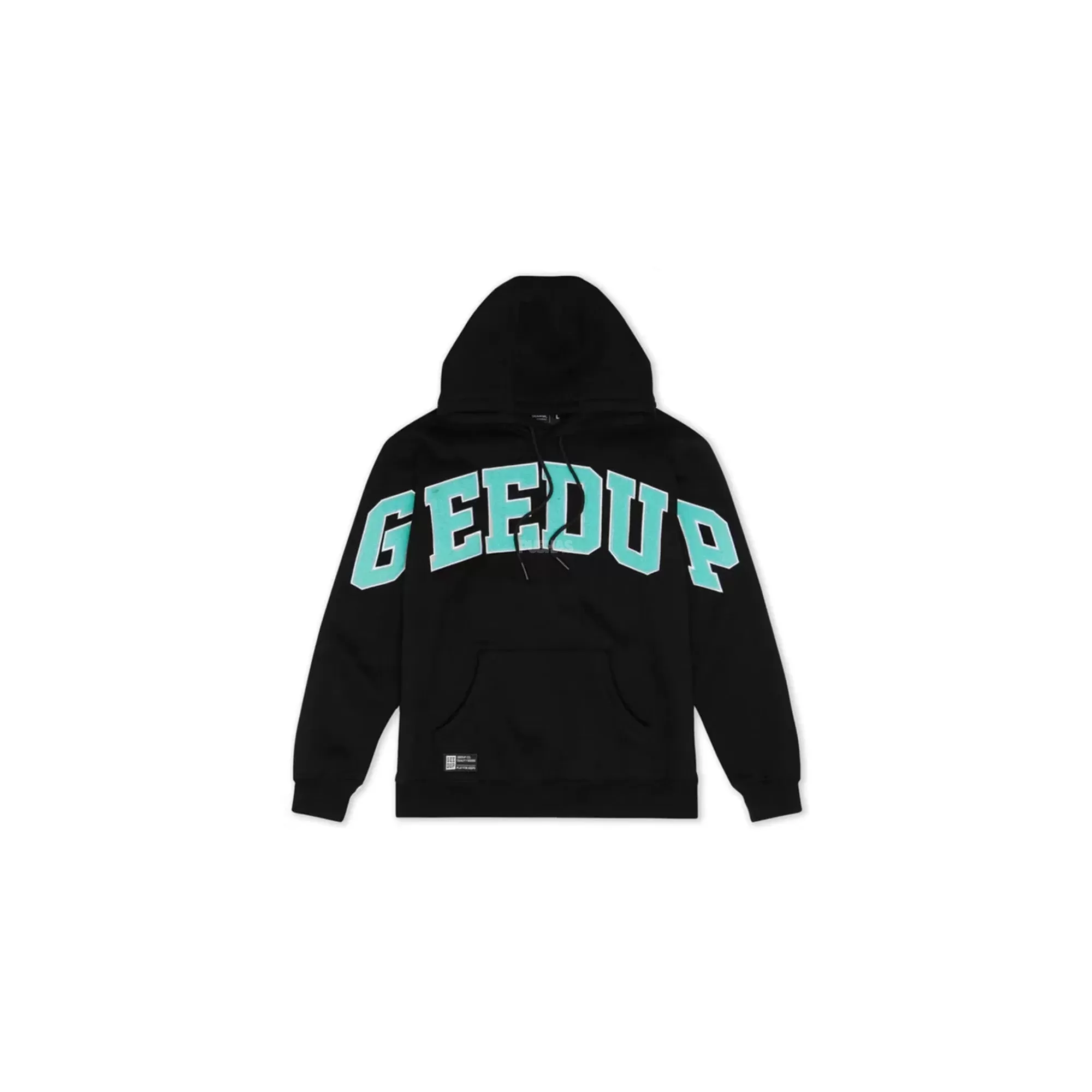 Geedup Team Logo Hoody 'Black/Teal'