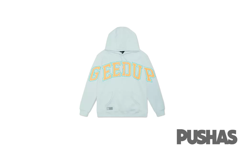 Geedup Team Logo Hoody 'Dolphin Blue/Orange'