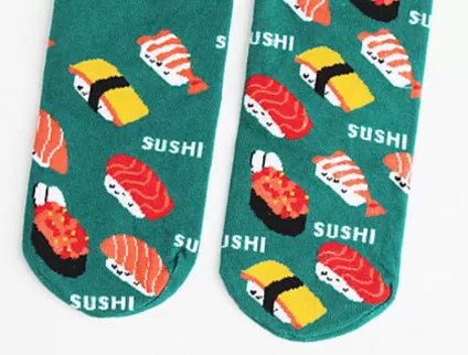 Japanese Kawaii Cute Ankle Socks - Sushi