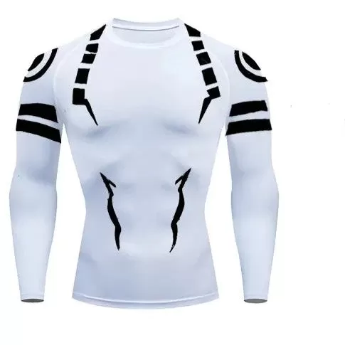 Jujutsu Kaisen 'Sukuna' Long Sleeve Compression Rashguard