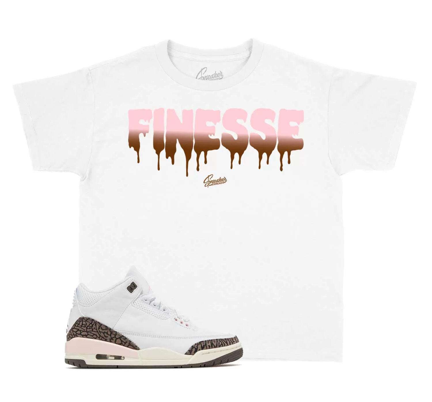 Kids Neapolitan 3 Shirt - Finesse - White