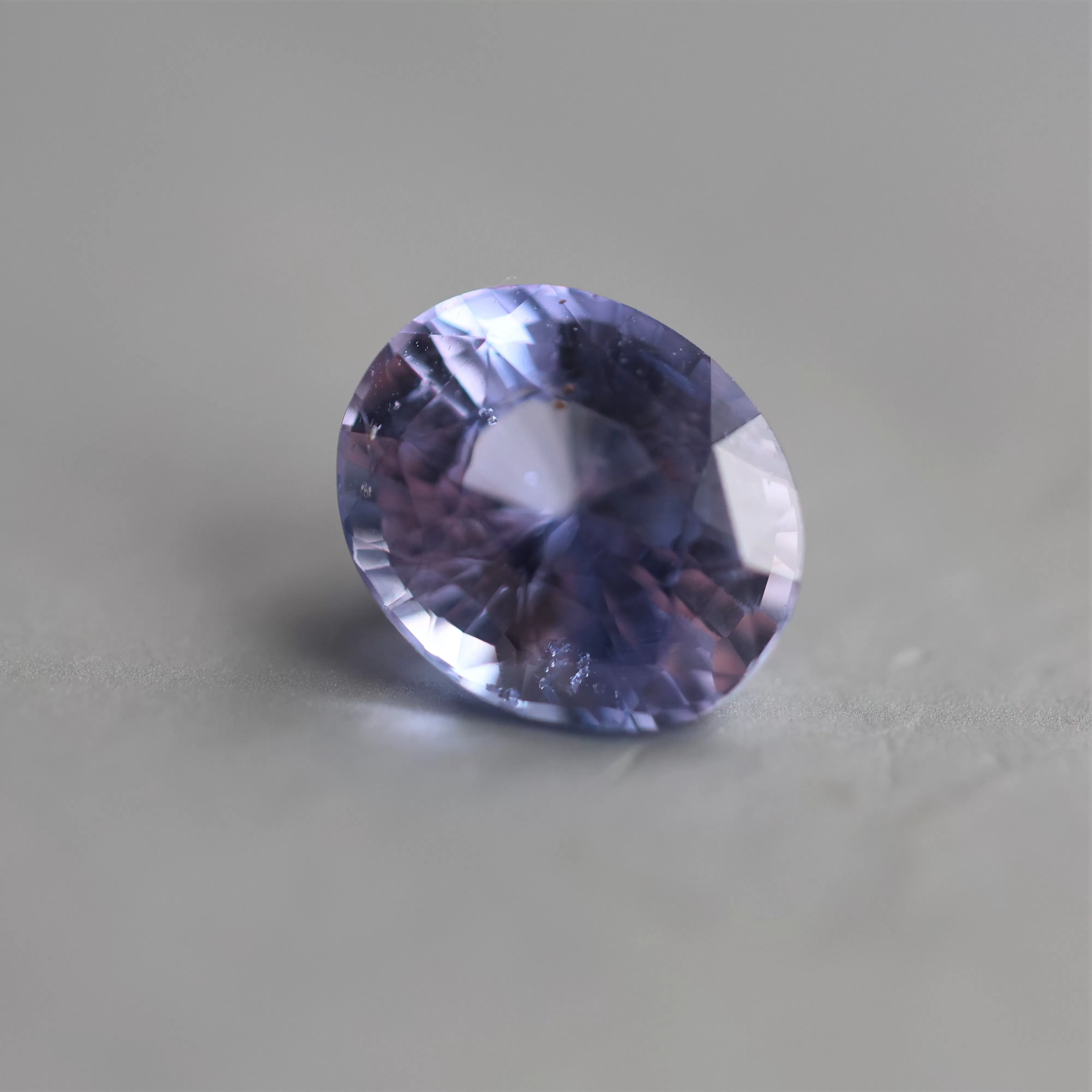 Loose 3.03 Ct Oval Purple Sapphire