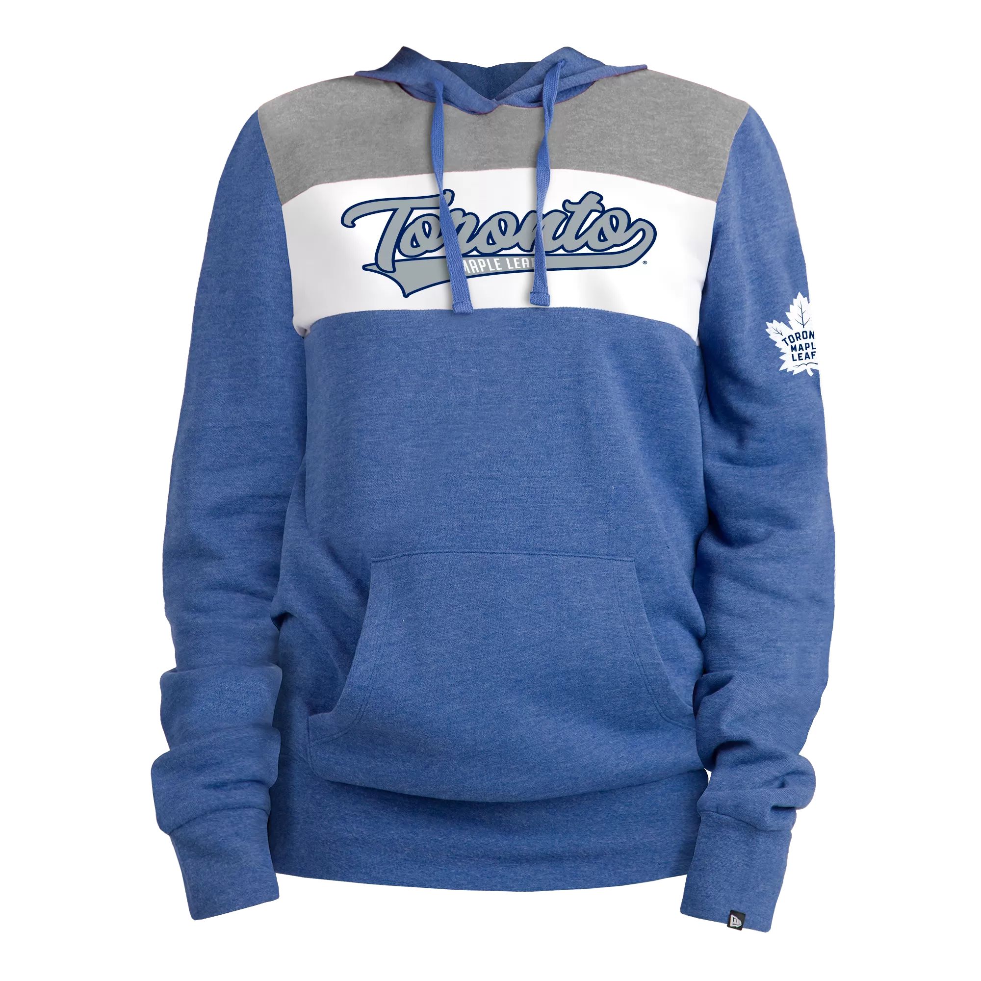 Maple Leafs New Era Women's 3Tone Wordmark Hoody