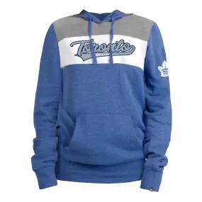 Maple Leafs New Era Women's 3Tone Wordmark Hoody