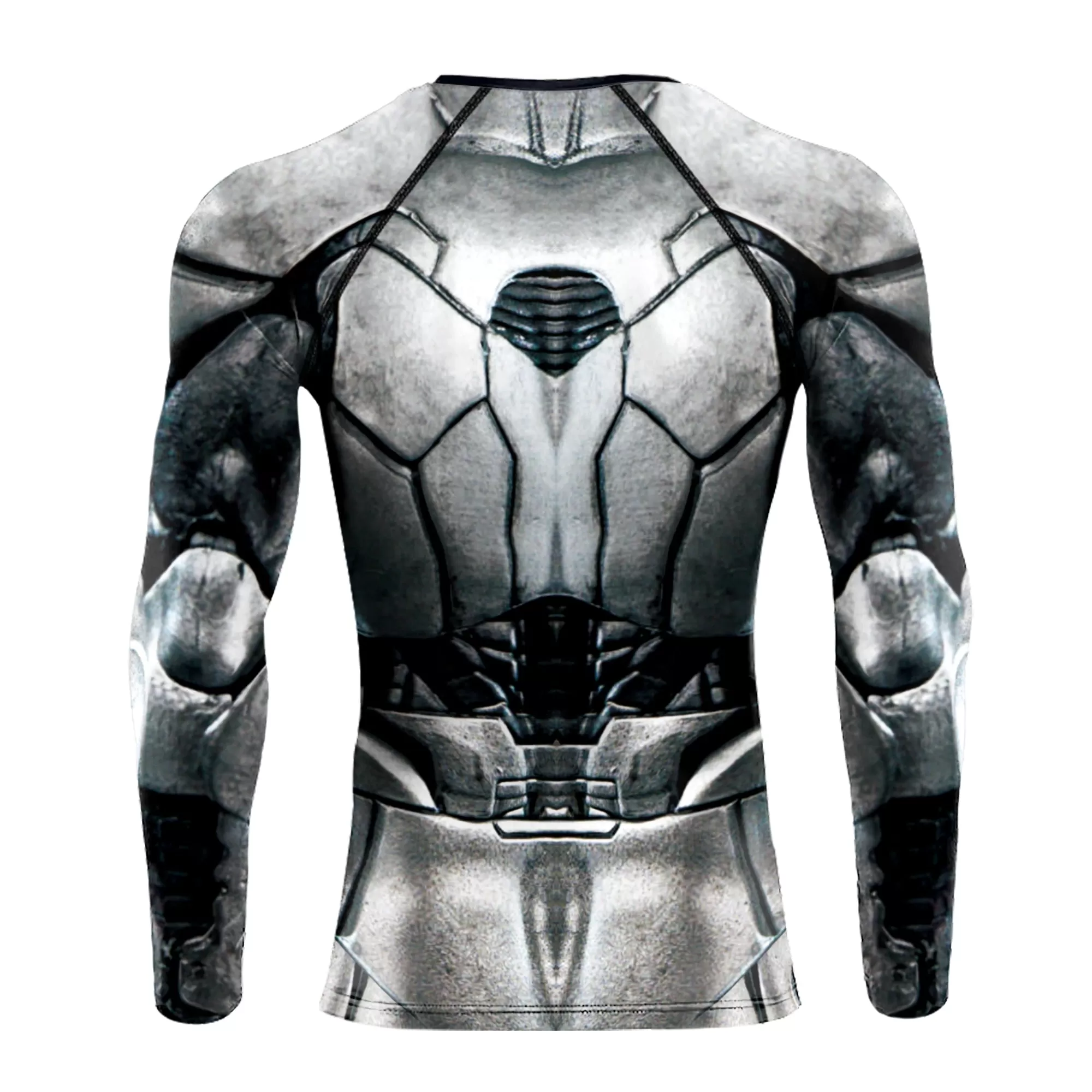 Men's 'Cyborg' Elite Long Sleeve Compression Rashguard Shirt