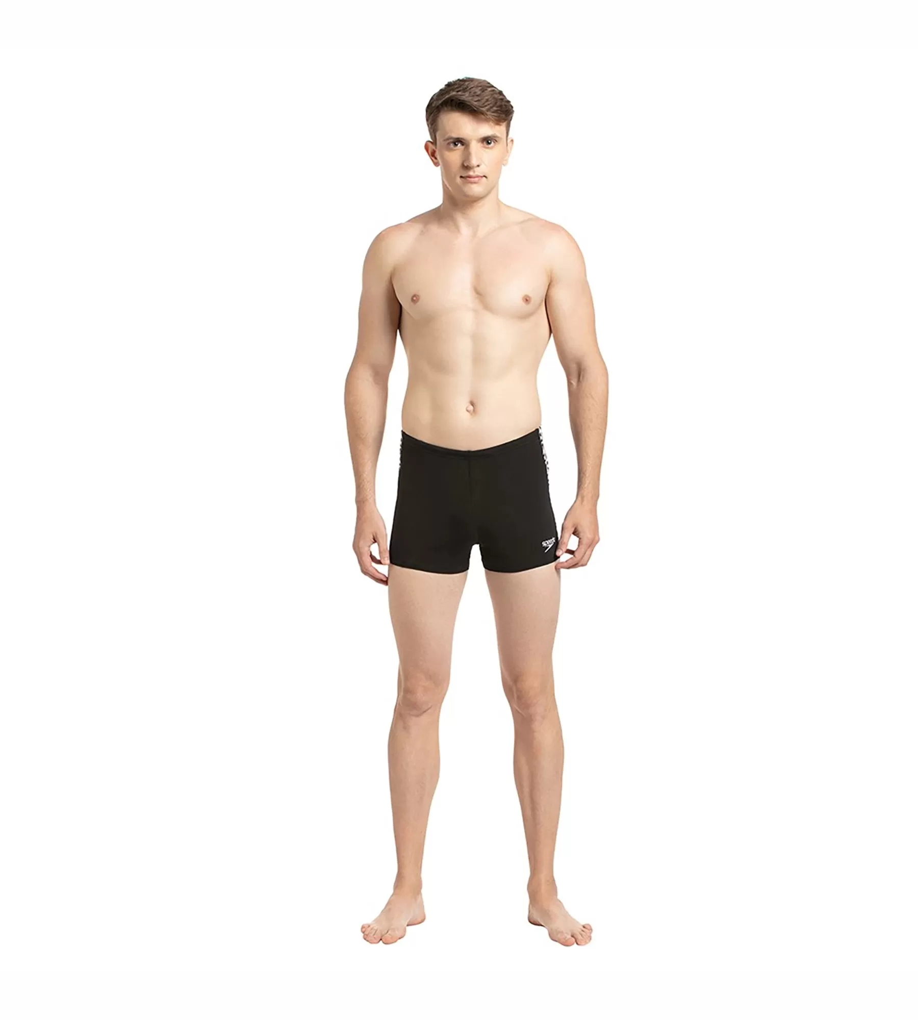 Men's Endurance   Boomstar Splice Aquashort - Black & White