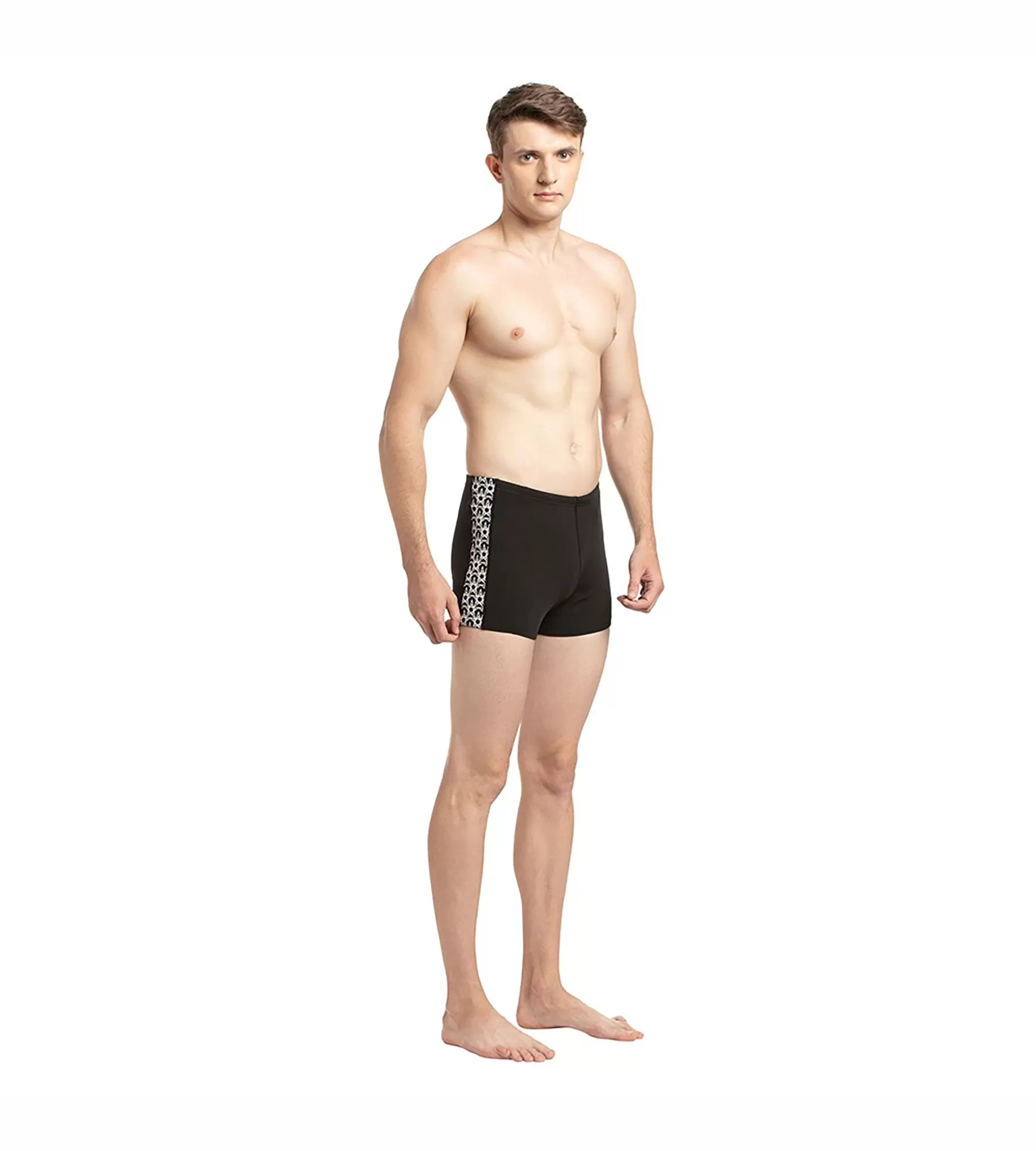 Men's Endurance   Boomstar Splice Aquashort - Black & White