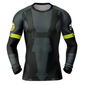 Metal Gear Solid Long Sleeve Compression Rashguard