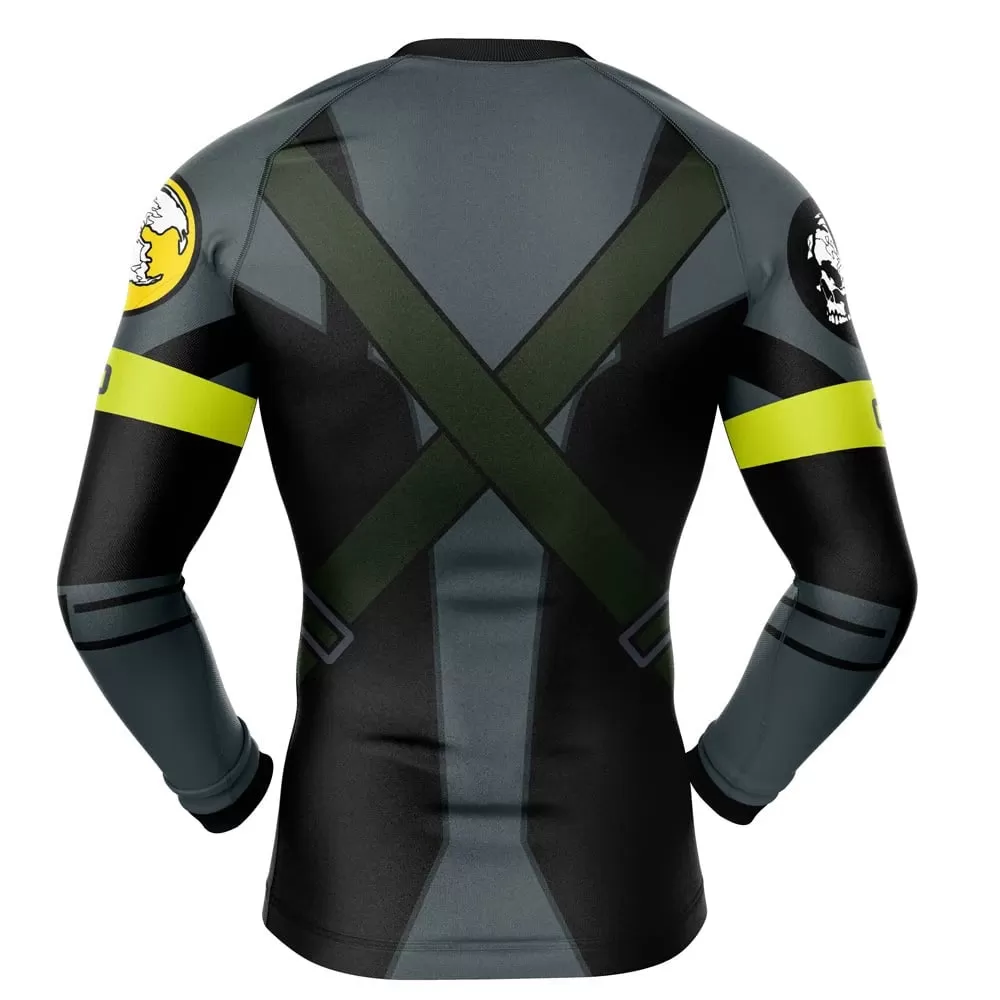 Metal Gear Solid Long Sleeve Compression Rashguard