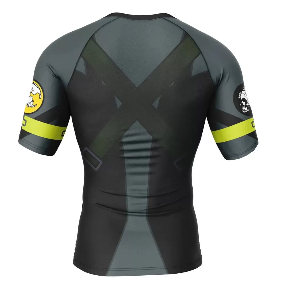 Metal Gear Solid Short Sleeve Compression Rashguard