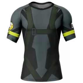 Metal Gear Solid Short Sleeve Compression Rashguard