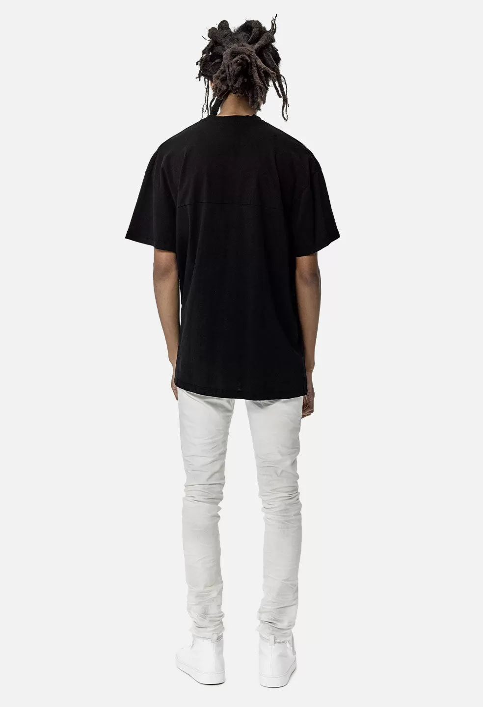 Mock Panel Tee / Black