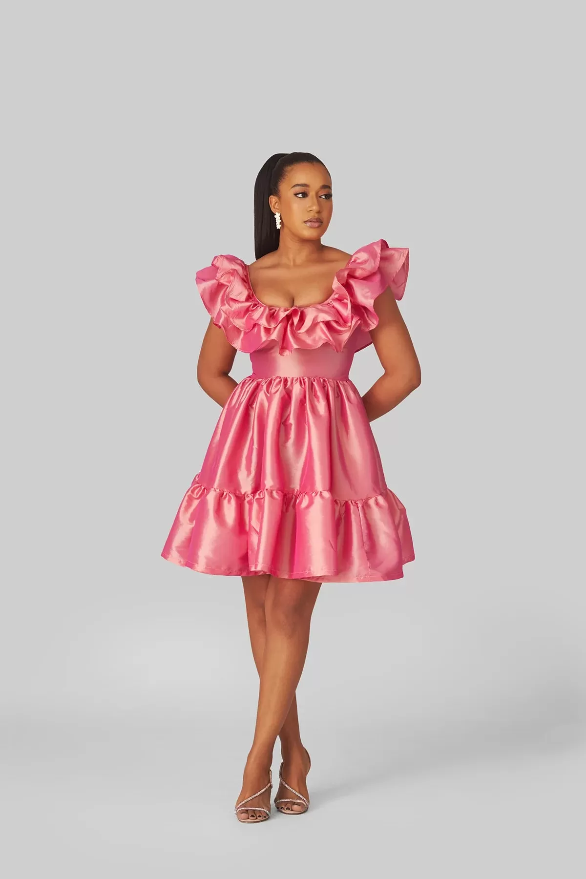 M.O.T Fara Dress, Mini dress with frills