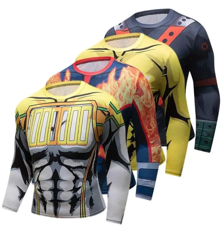 My Hero Academia 'Lemillion' Elite Long Sleeve Rashguard