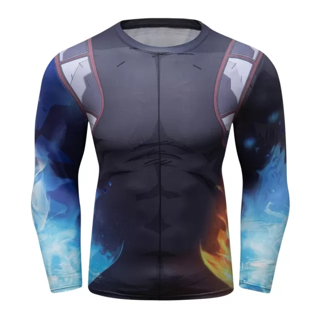 My Hero Academia 'Todokori | Ice' Elite Long Sleeve Rashguard