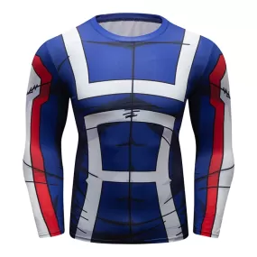 My Hero Academia 'UA Uniform' Elite Long Sleeve Rashguard