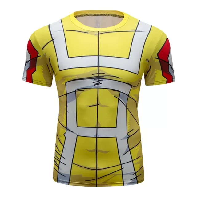 My Hero Academia 'UA Uniform | Yellow' Elite Short Sleeve Rashguard