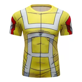 My Hero Academia 'UA Uniform | Yellow' Elite Short Sleeve Rashguard