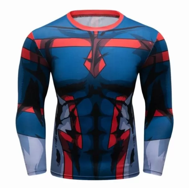 My Hero Academia 'Young Might' Elite Long Sleeve Rashguard