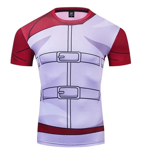 Naruto Compression 'Gaara | 2.0' Premium Short Sleeve Rashguard