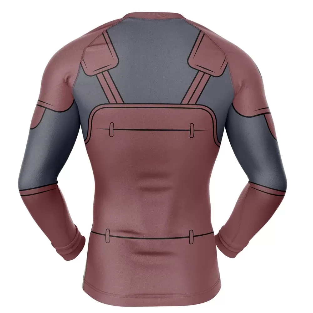 Naruto 'Hashirama' Long Sleeve Compression Rashguard