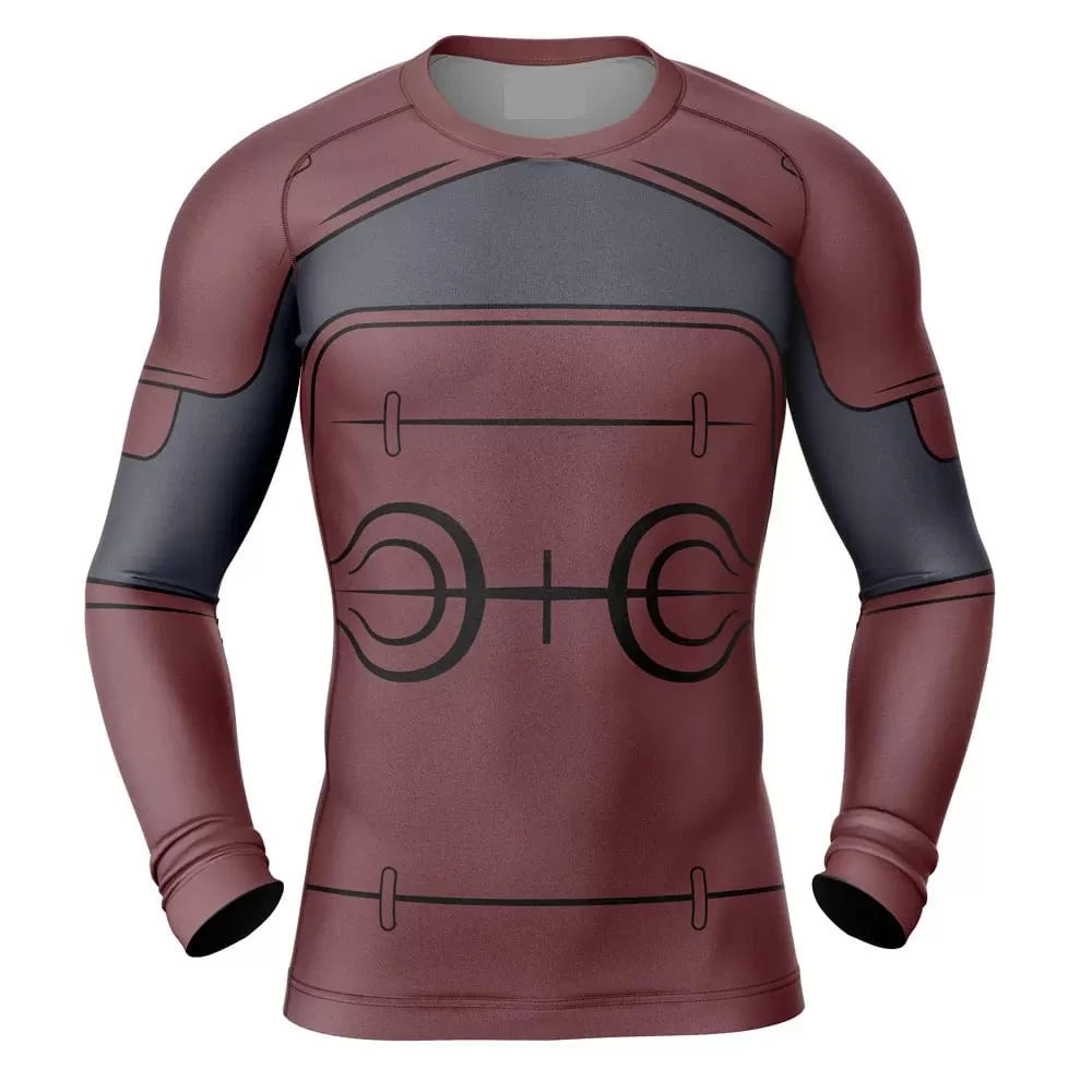 Naruto 'Hashirama' Long Sleeve Compression Rashguard