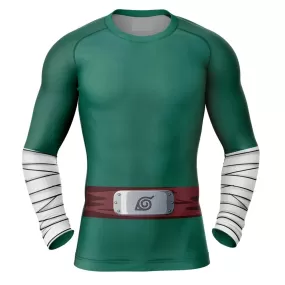 Naruto 'Rock Lee' Long Sleeve Compression Rashguard