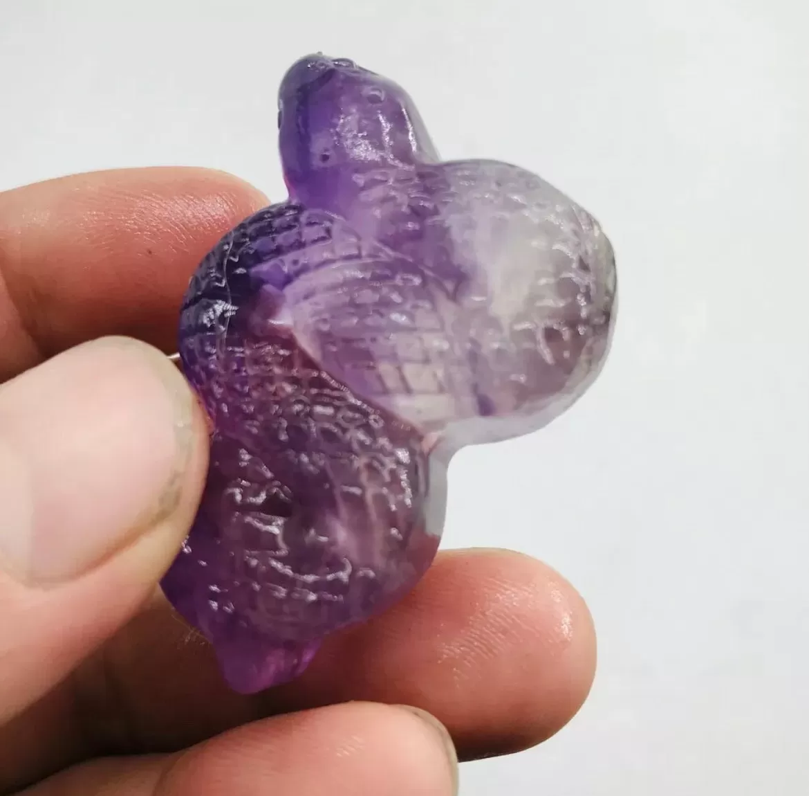 Natural Fluorite Snake