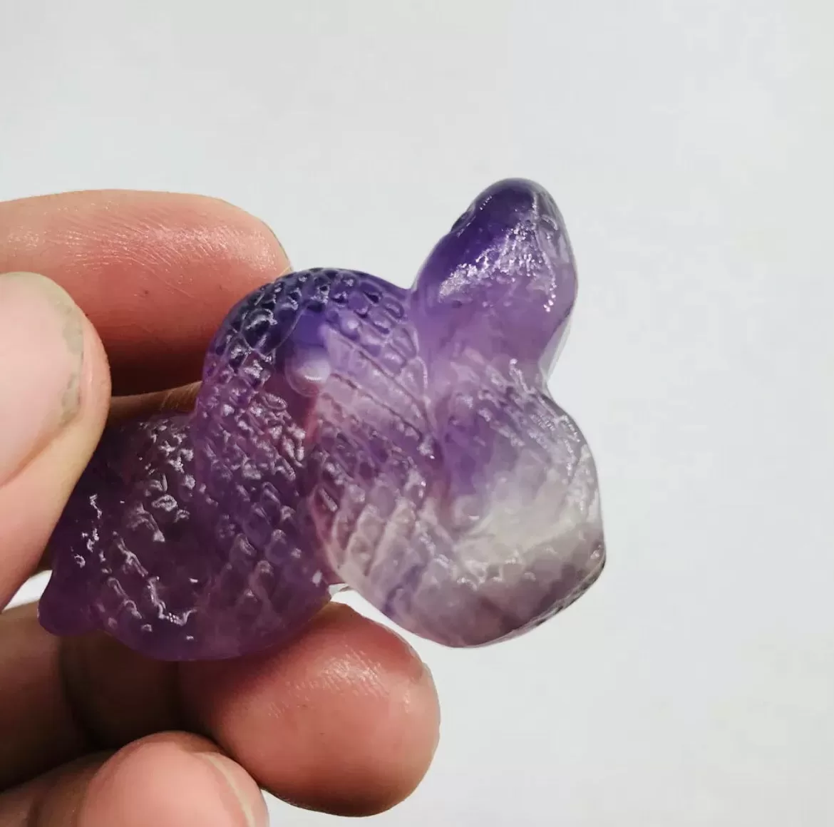 Natural Fluorite Snake