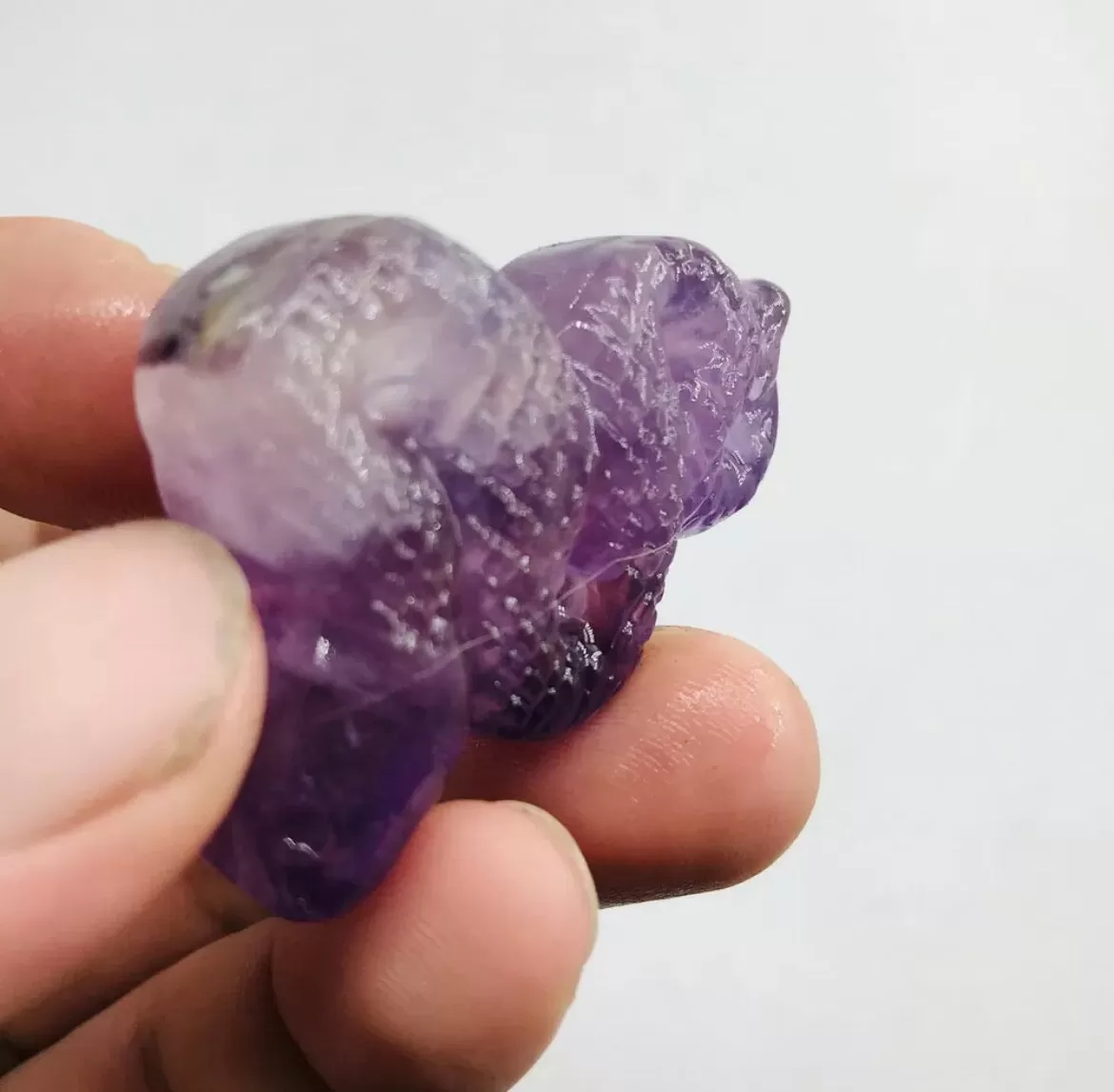 Natural Fluorite Snake