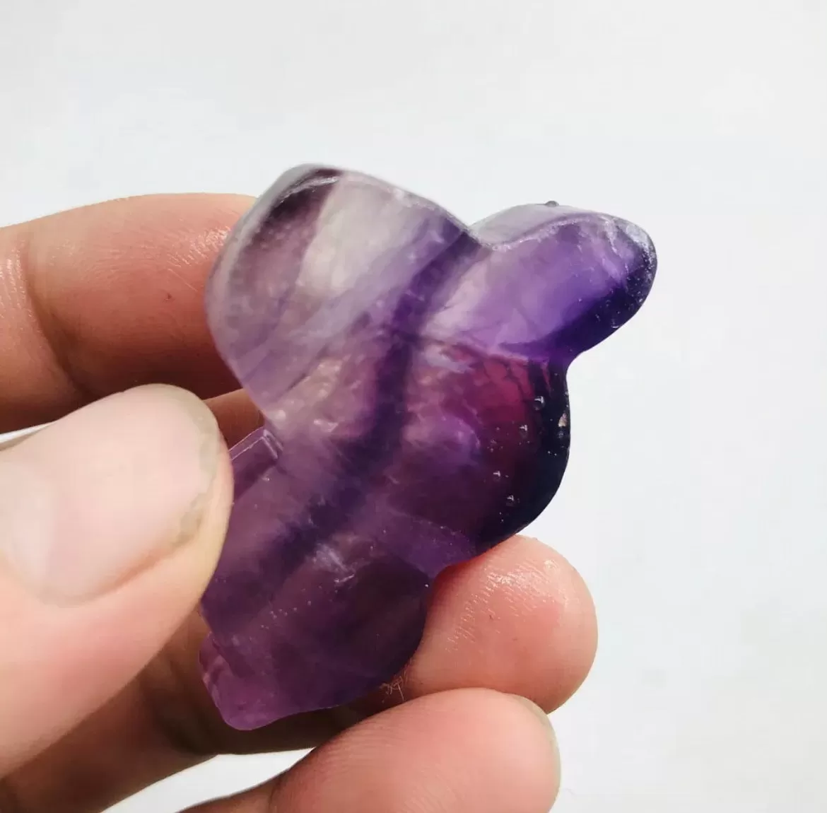 Natural Fluorite Snake