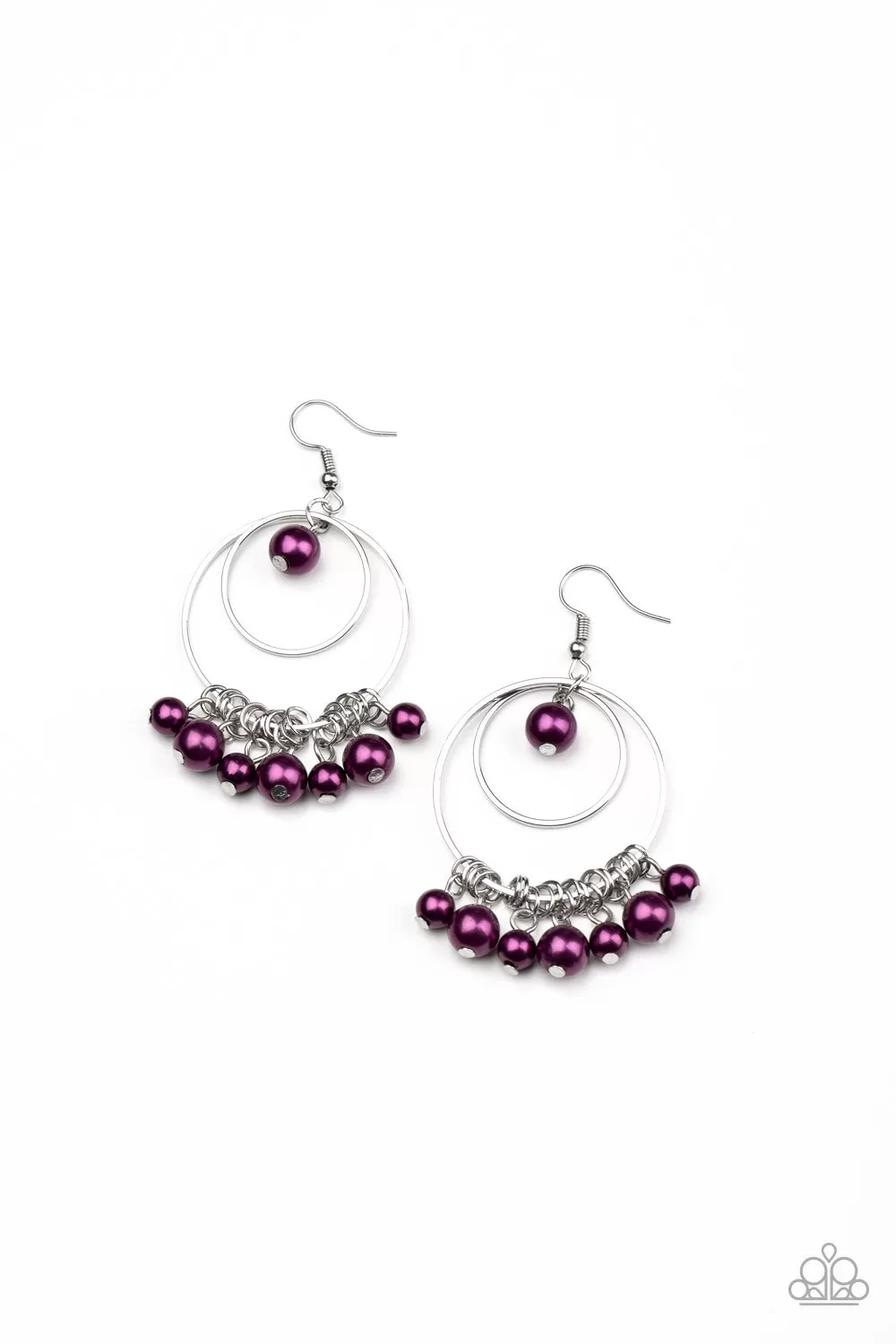 New York Attraction - Purple Earring