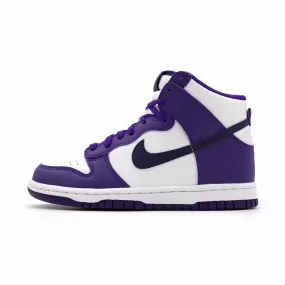 NIKE DUNK HIGH ELECTRO PURPLE MIDNGHT NAVY GS (YOUTH) 2021