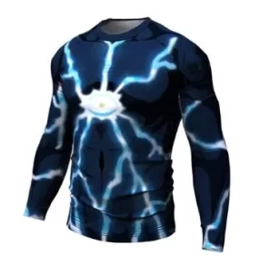 One Punch Man 'Lord Boros' Long Sleeve Premium Compression RashGuard