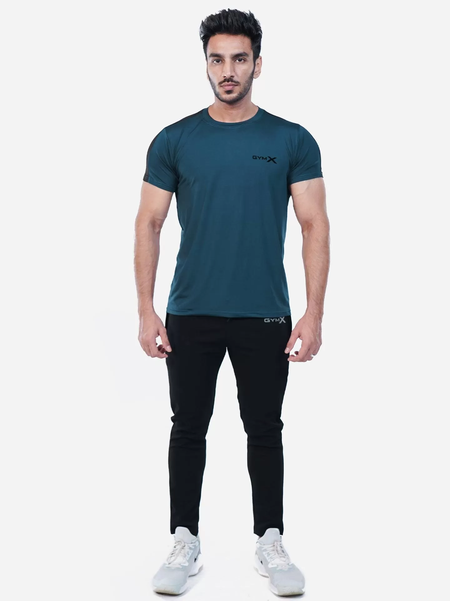 Oracle Blue GymX Panel Tee