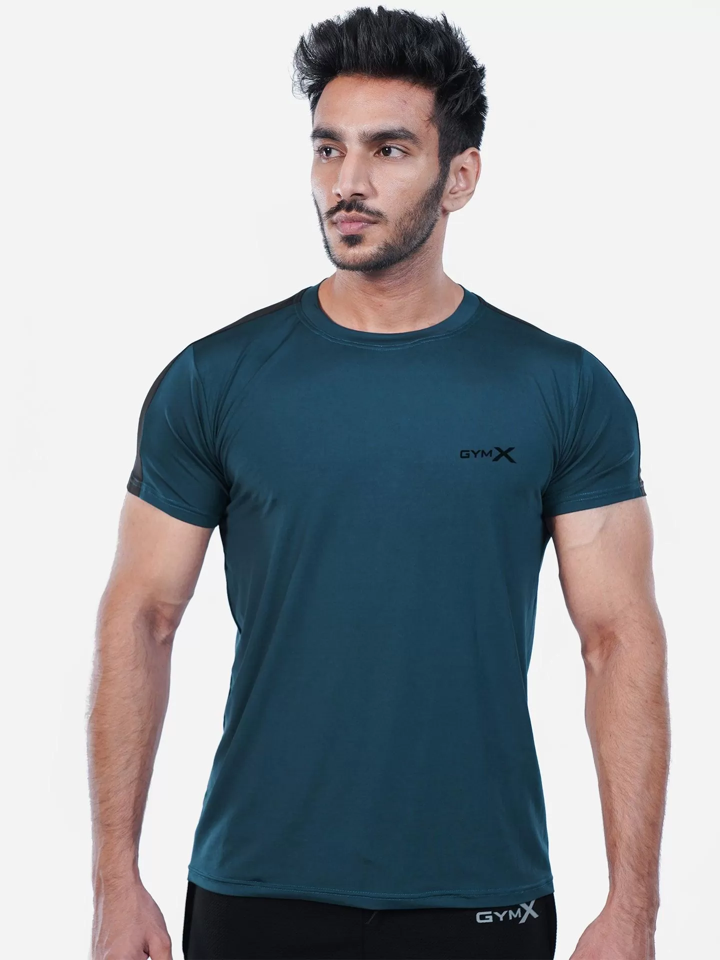 Oracle Blue GymX Panel Tee