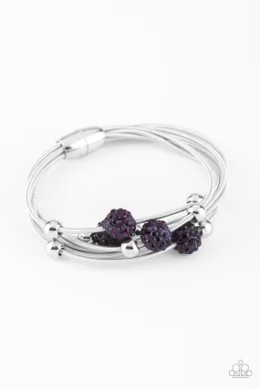 Paparazzi Marvelously Magnetic - Purple Bracelet