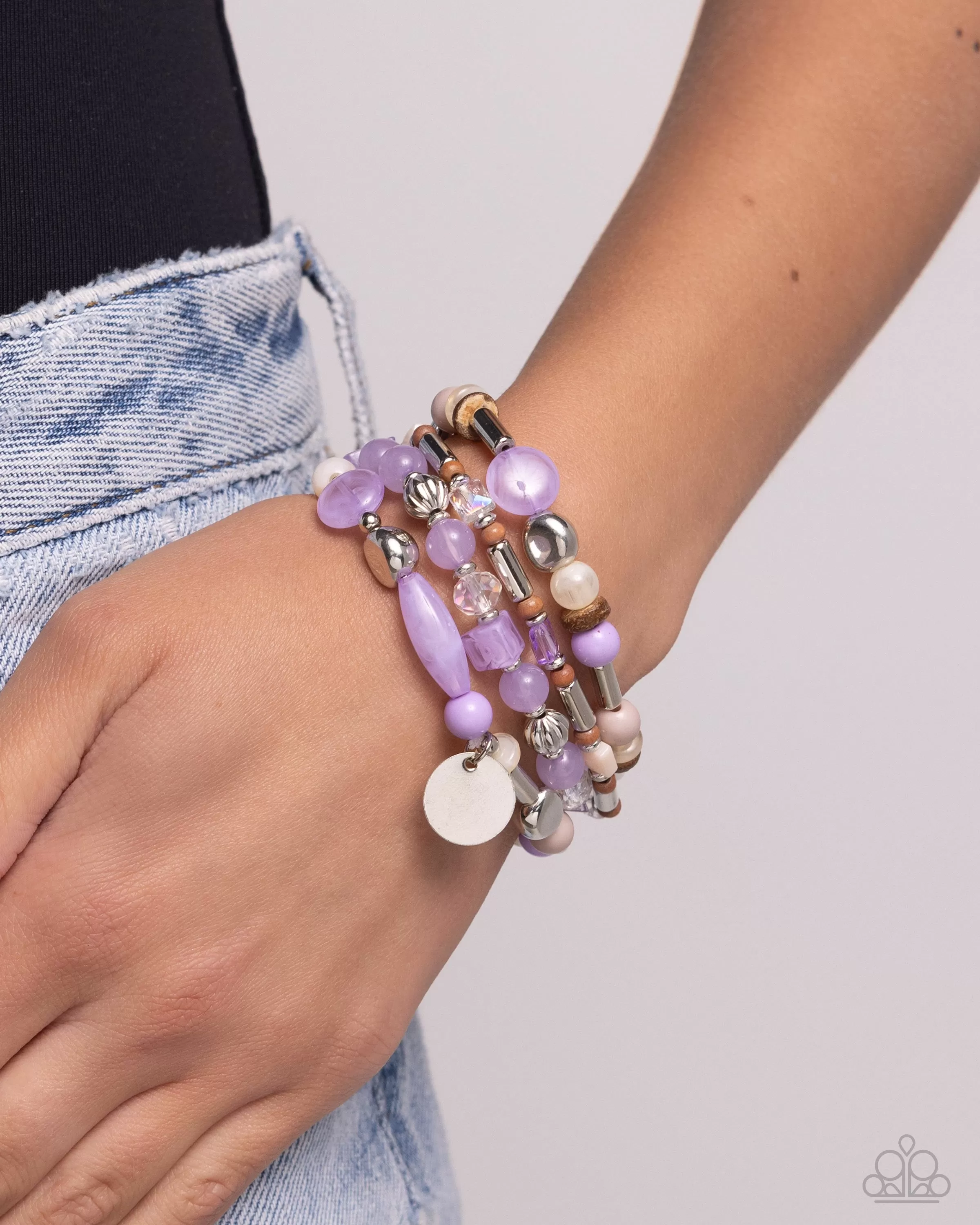 Paparazzi PREORDER Cloudy Chic Purple Bracelet