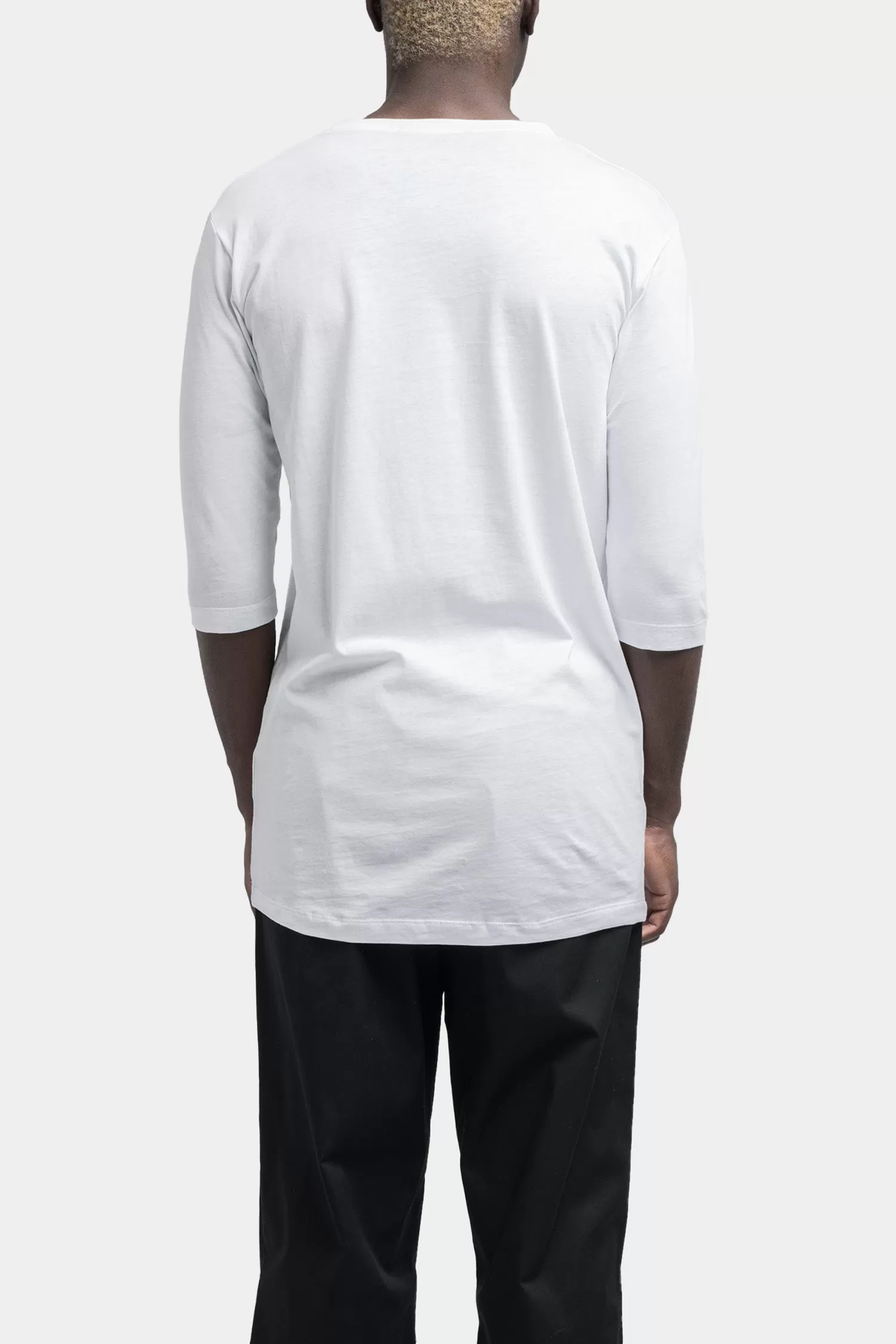 Patch panel t-shirt, White