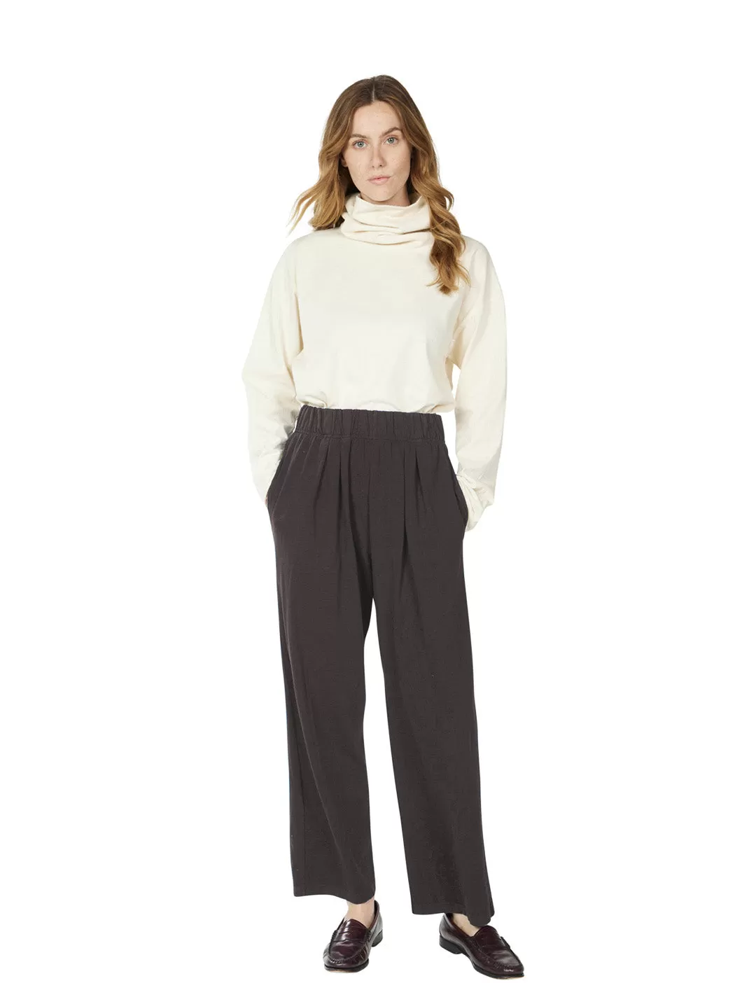 Penny Pleat Front Pant