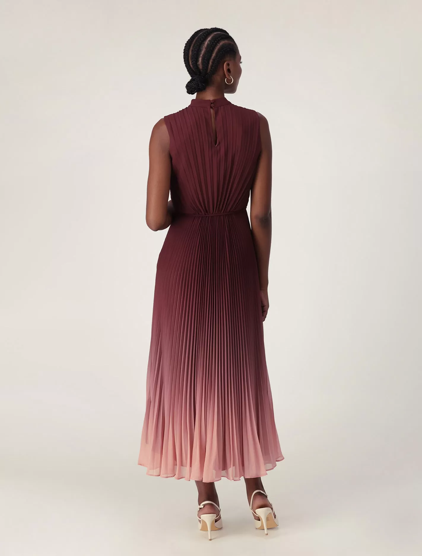 Phillipa Pleated Midi Dress