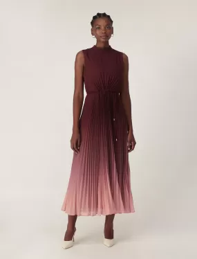 Phillipa Pleated Midi Dress