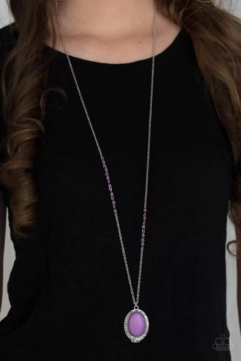 Plateau Paradise - Purple Paparazzi Necklace