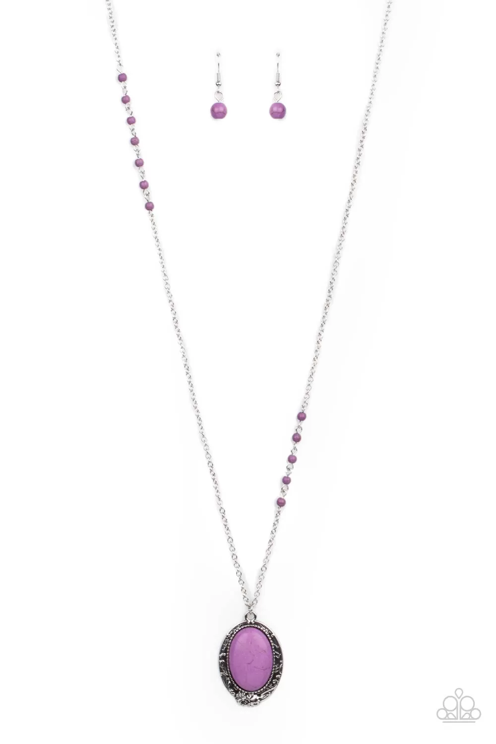 Plateau Paradise - Purple Paparazzi Necklace