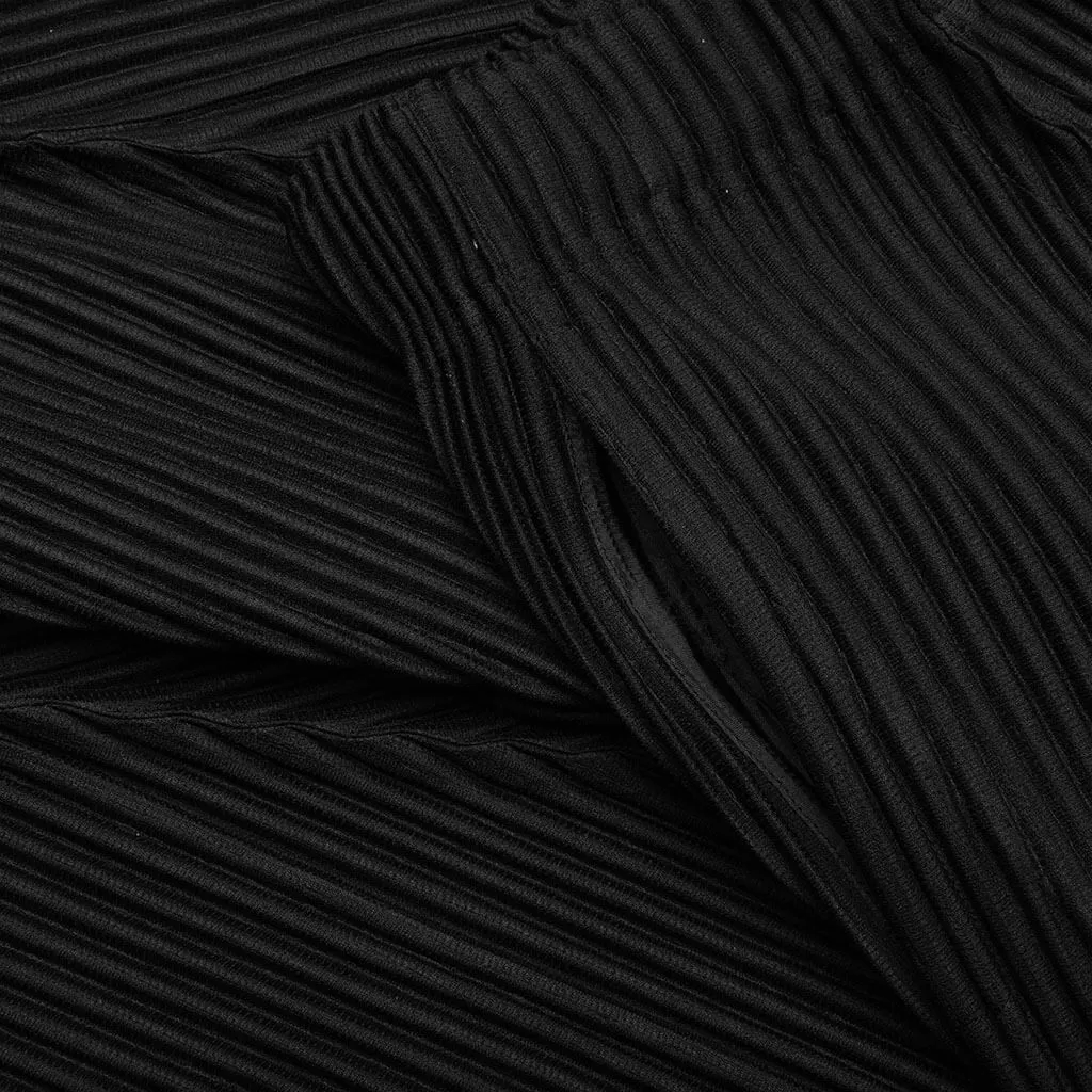 Pleats Bottoms - Black