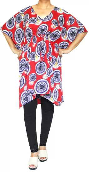 Printed Womens Caftan Beach Beachwear Dress