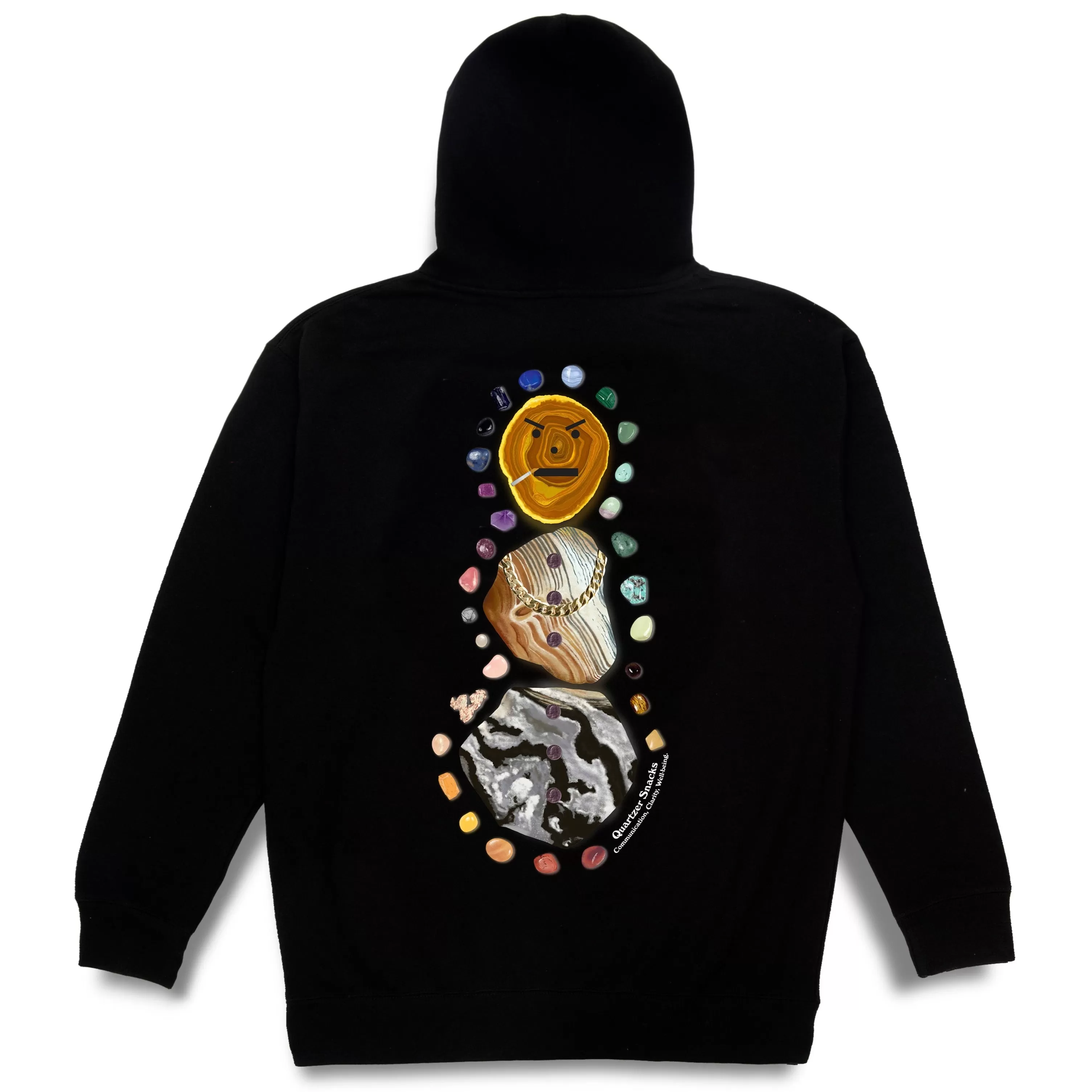 Quarter Snacks Gem Snack Hoody Black