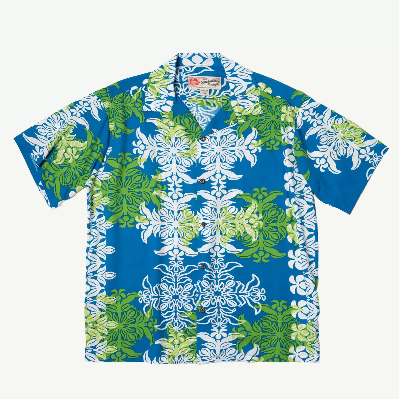 Quilt Panel Aloha Shirt