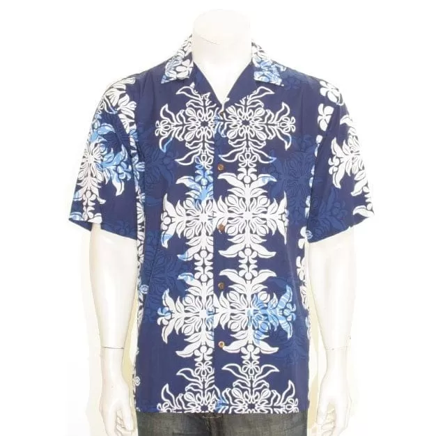 Quilt Panel Aloha Shirt