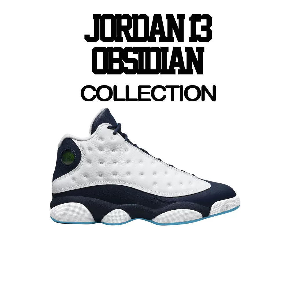 Retro 13 Obsidian Shirt - Sexy - Navy